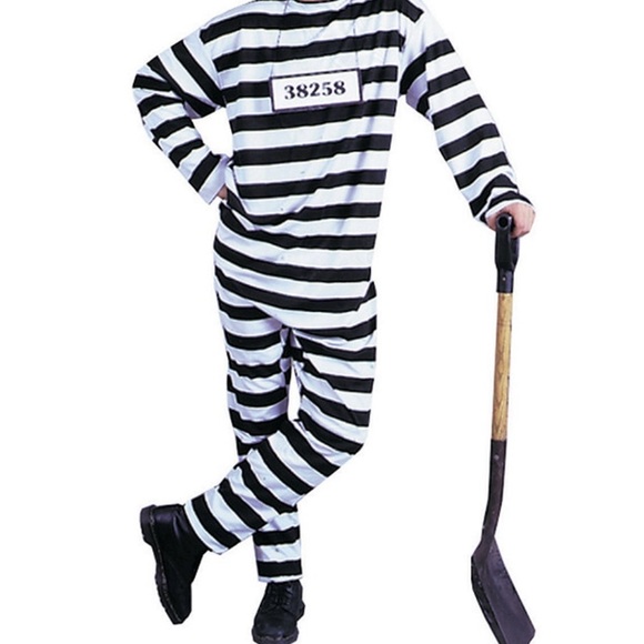 Men’s Jail Halloween Costume in perfect condition, worn only once. - Picture 5 of 5